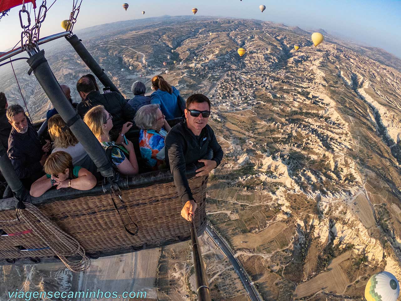 Passeio de balão na Capadócia