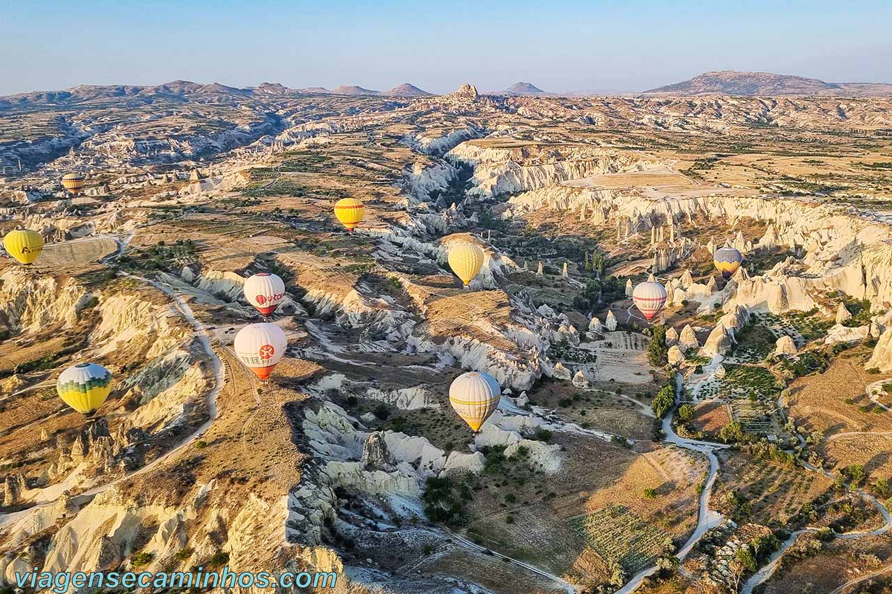 Passeio de balão na Capadócia - Turquia