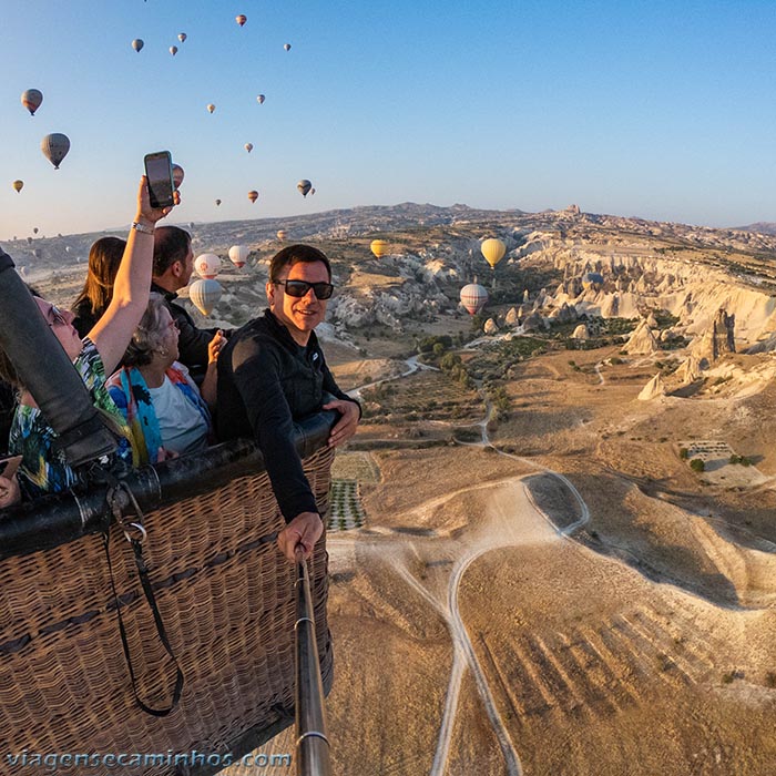 Voo de balão na Capadócia - Turquia