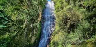 Benedito Novo SC - Cachoeira da Pedra Furada