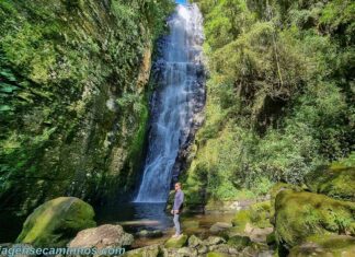 Benedito Novo SC - Cachoeira da Pedra Furada