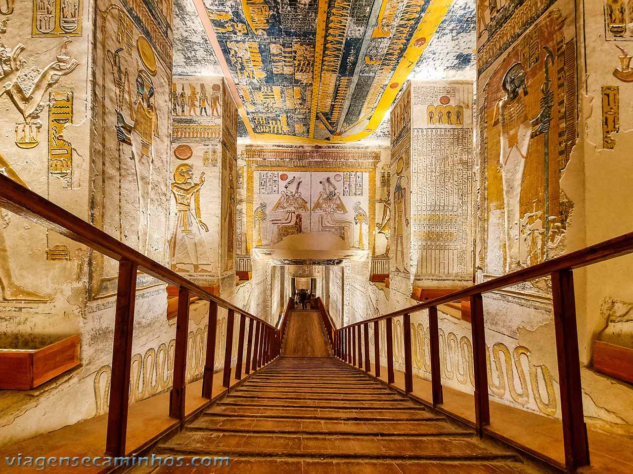 Luxor Egito - Vale dos Reis - Tumba de Ramses V
