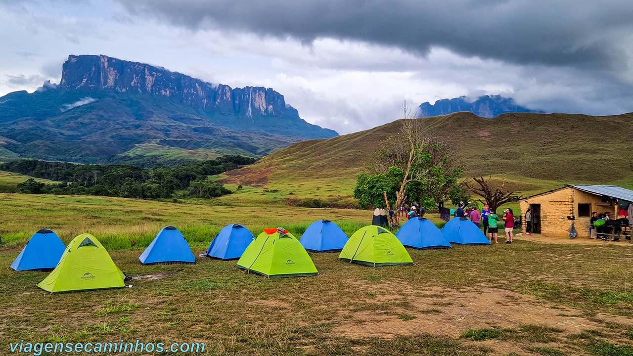 Monte Roraima - Acampamento Rio Tek