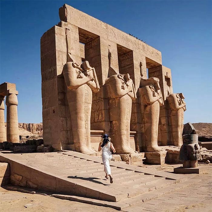 O que fazer em Luxor - Ramesseum