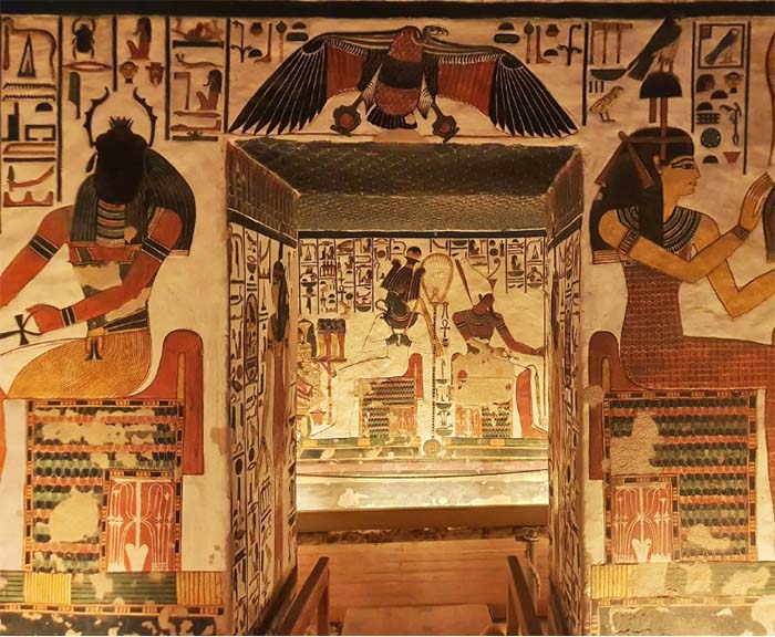 Vale das Rainhas - Tumba de Nefertari