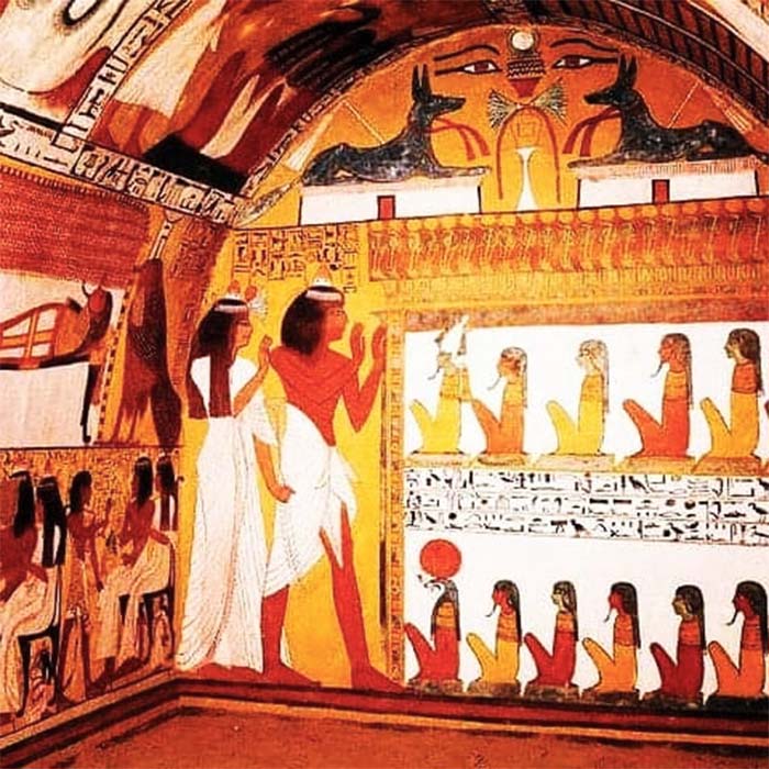 Vale dos Artesãos - Tumba de Sennedjem