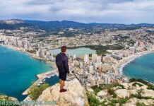 Calpe, Espanha - Parque natural Peñón Difac