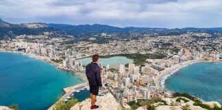 Calpe, Espanha - Parque natural Peñón Difac