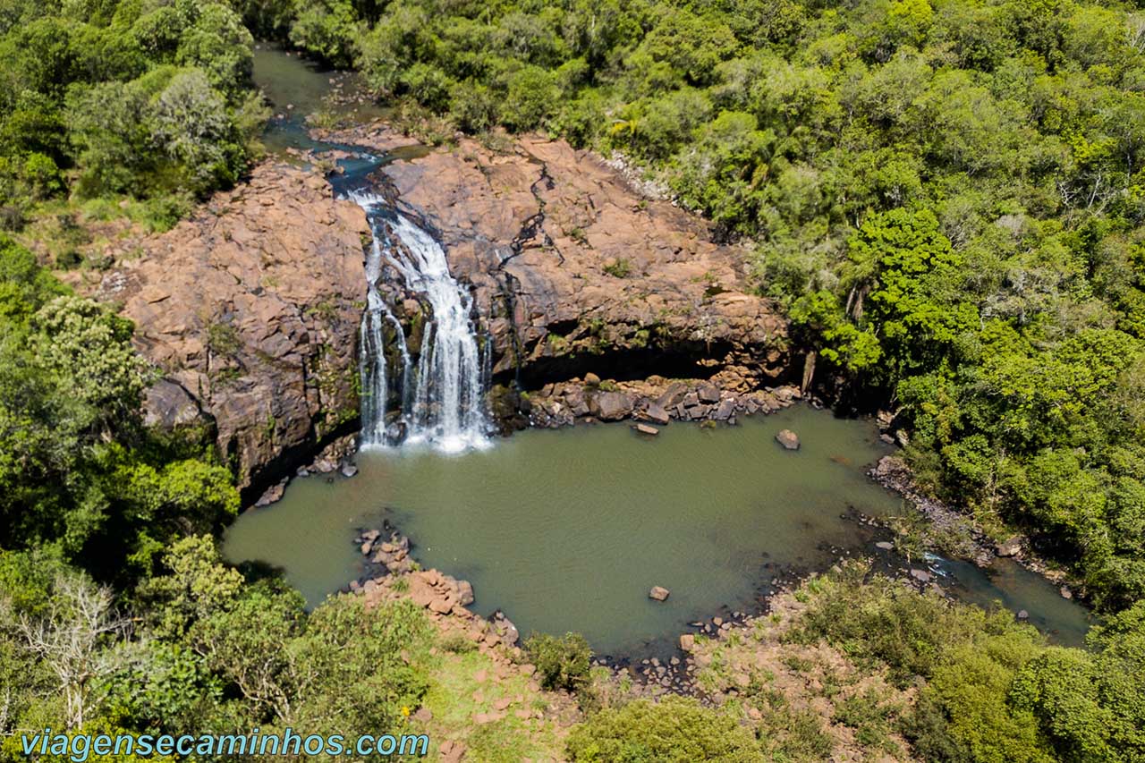 Campos Novos - Cascata do Rio Santa Cruz