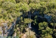 Campos Novos - Parque Rio Canoas - Cachoeira do Lajeado Roberto
