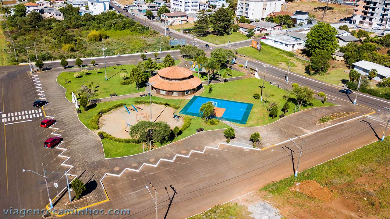 Campos Novos - Praça Arlindo Bess