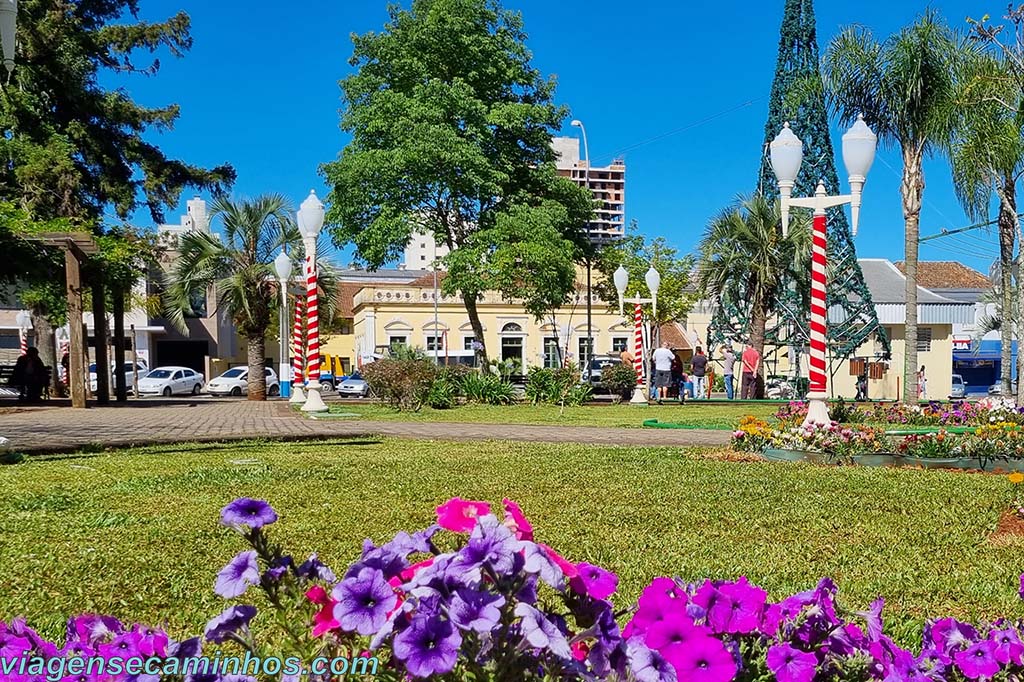 Campos Novos - Praça Lauro Muller