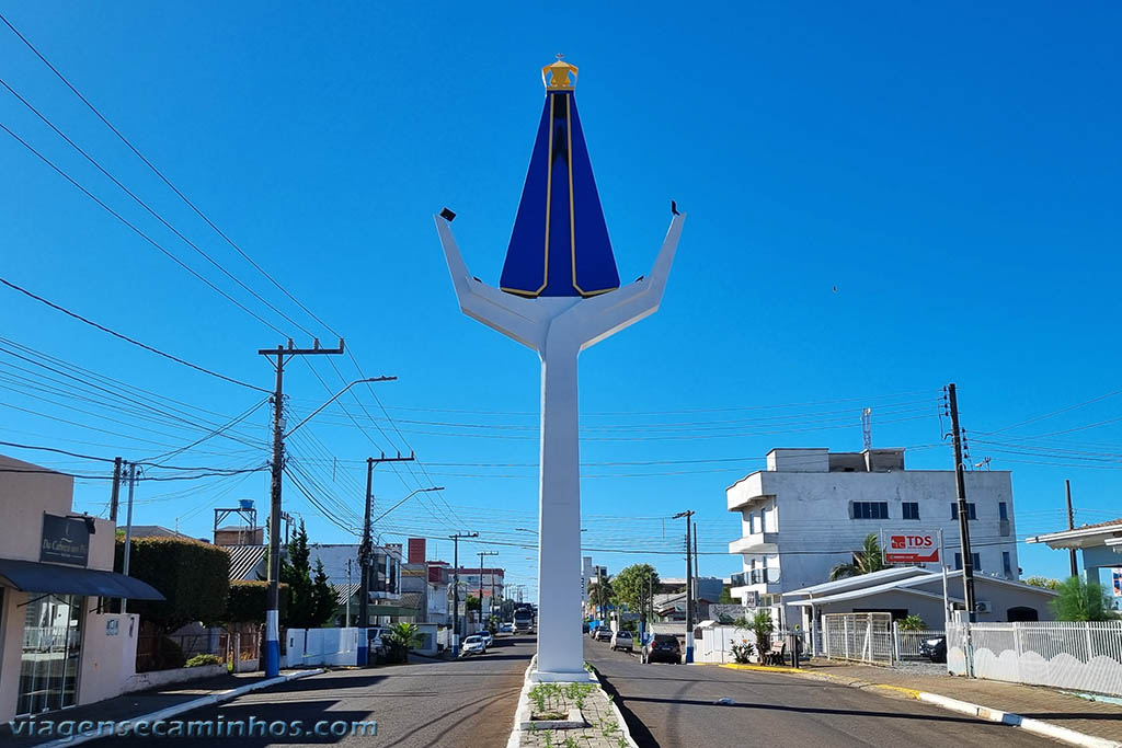 Campos Novos - Monumento Nossa senhora Aparecida