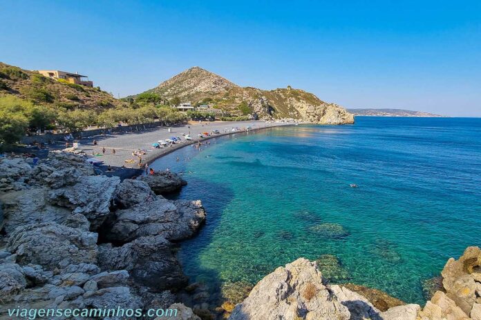 Chios - Grécia - Praia das Pedras Pretas