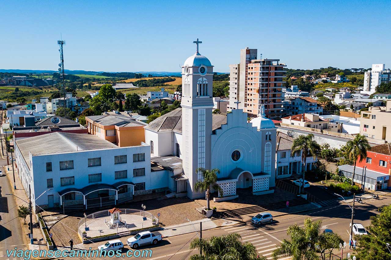 Igreja matriz de Campos Novos SC