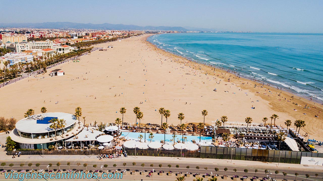 Praia Las Arenas - Valência - Espanha