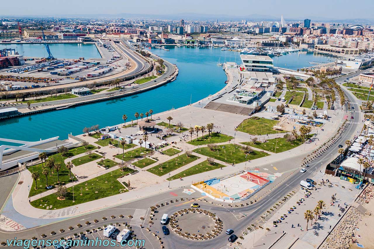 Valência - Espanha: Parque da Marina