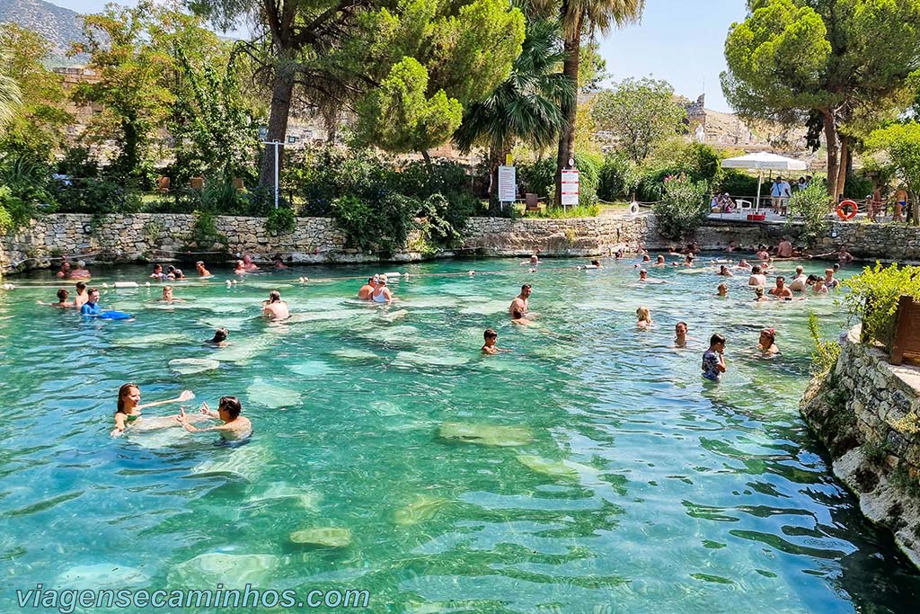 Pamukkale - Piscina de Cleópatra