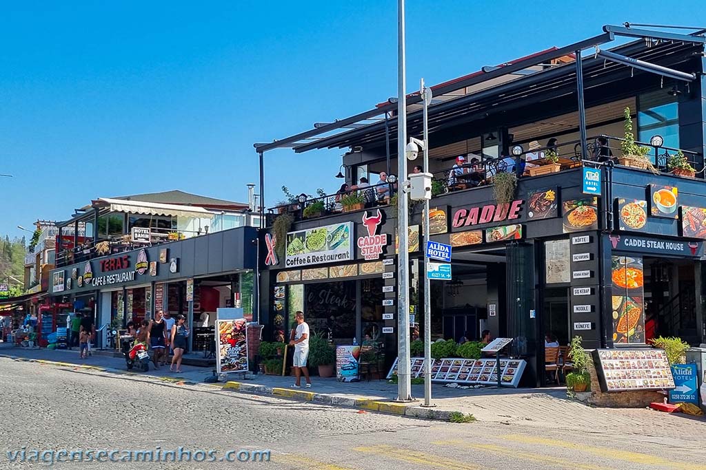 Restaurantes em Pamukkale