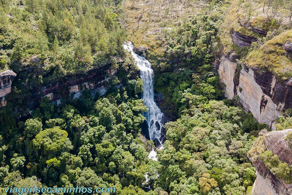 Cachoeira Palmito Mole - Cânion Pirituba