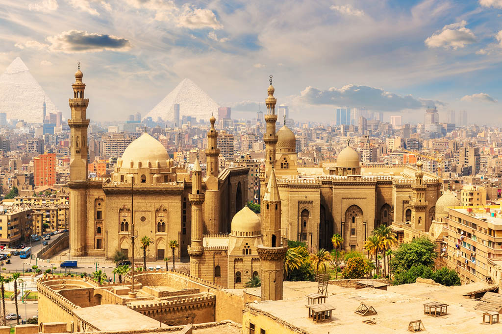 Cairo - Mesquita do Sultão Hassan e Mesquita Real Al Rifai