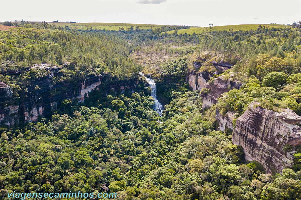 Cânion do Pirituba - Cachoeira do Palmito Mole