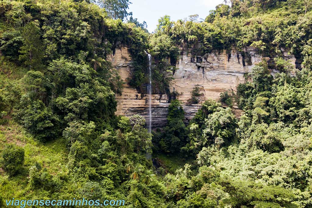 Presidente Getúlio - Cachoeira do Cará