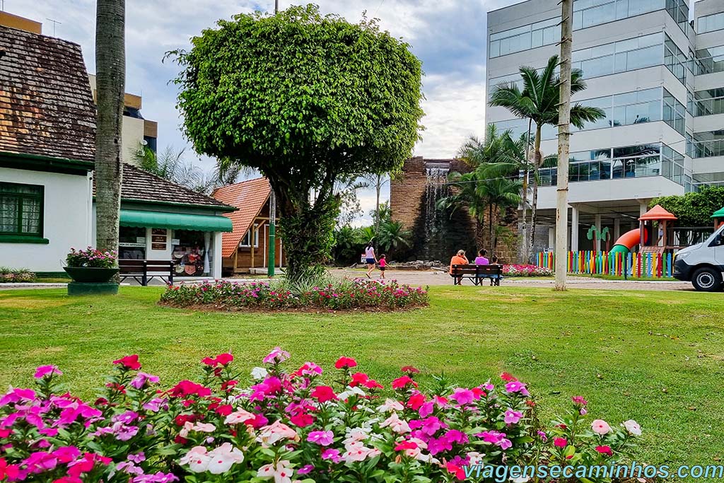 Presidente Getúlio SC - Praça Otto Muller