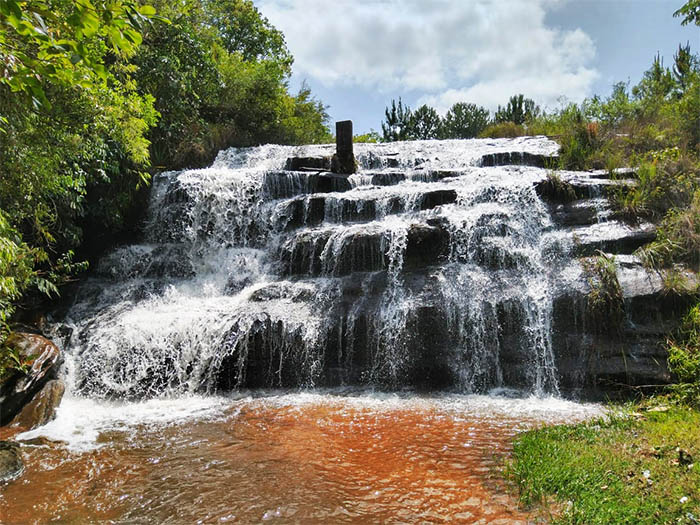 Itararé - Cachoeira na trilha Barreira Caiçara