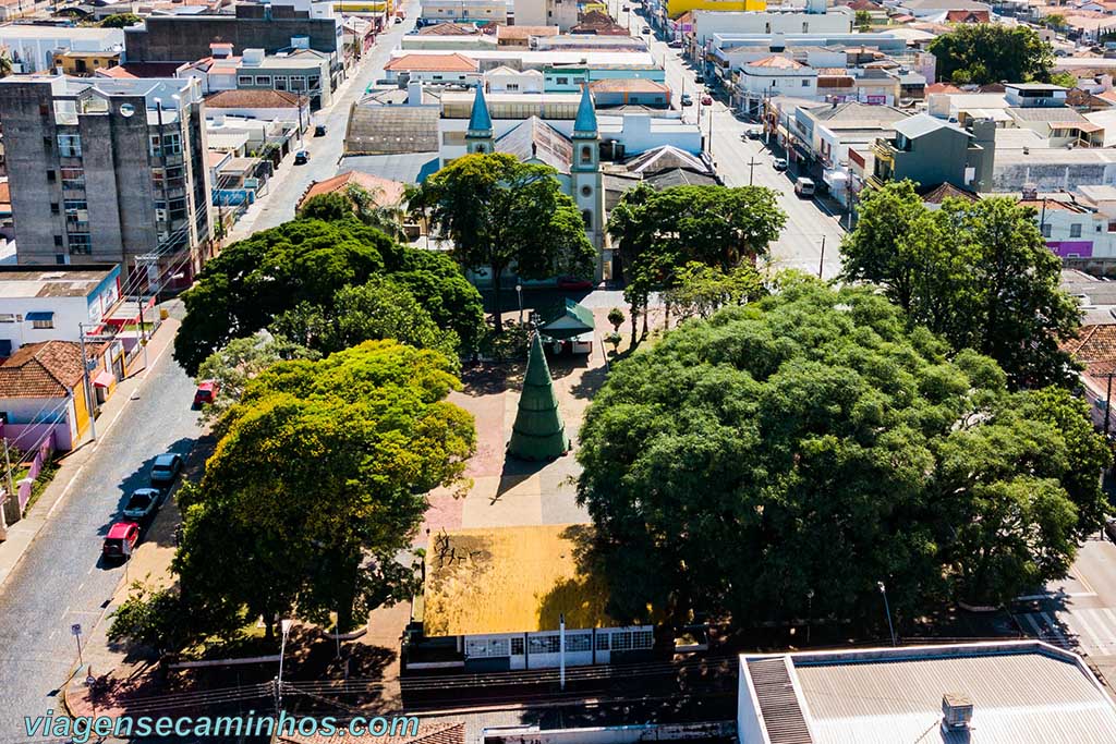 Itararé SP - Praça Francisco Alves Negrão