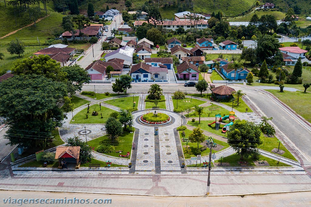 Praça Teófilo Schutz - Taquaras - Rancho Queimado SC