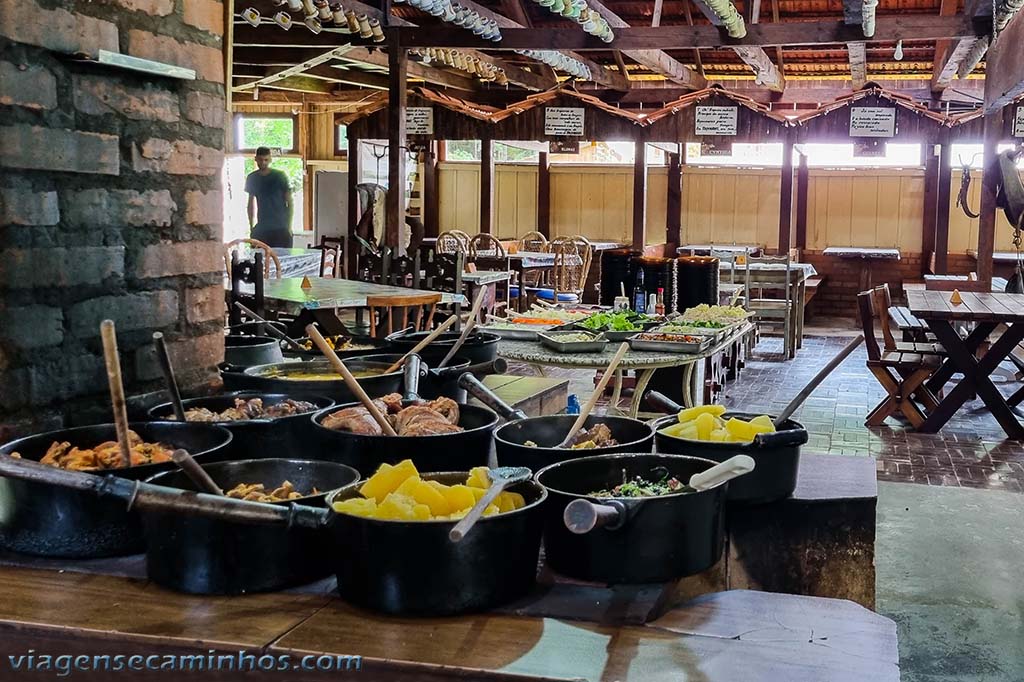 Restaurante Galpão Tropeiro - Taquaras - Rancho Queimado SC