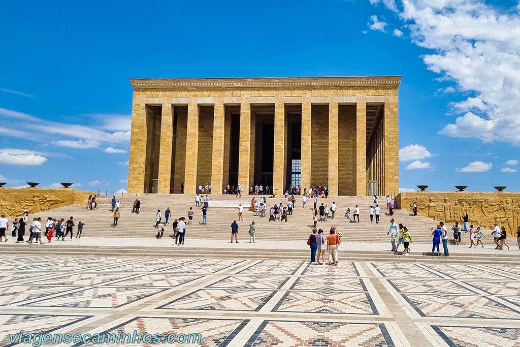 Ancara - Mausoléu de Ataturk - Anitkabir