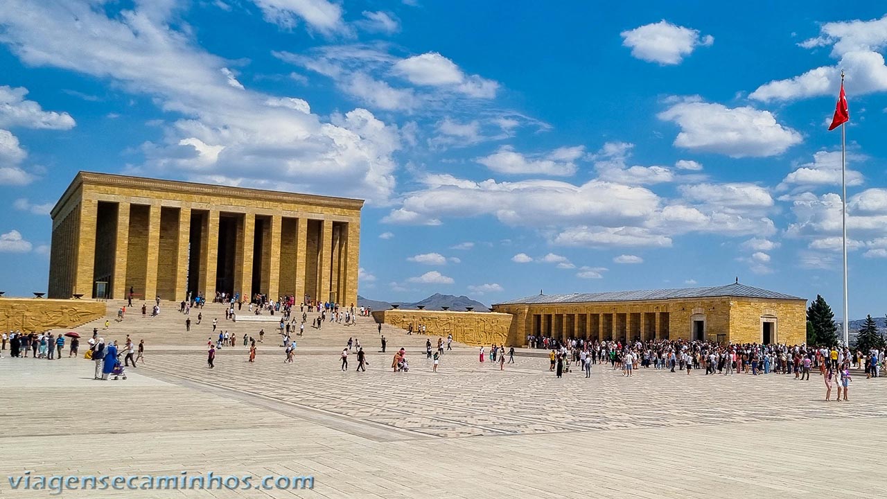 Ancara - Mausoléu de Ataturk - Anitkabir