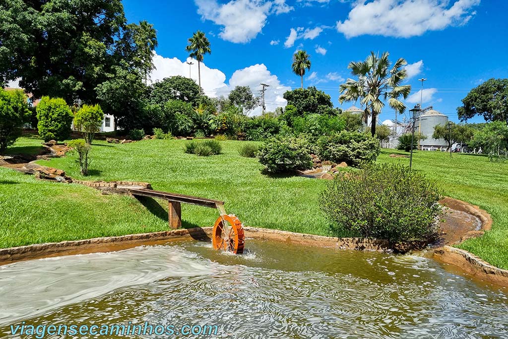 Holambra SP - Praça da Cachoeira