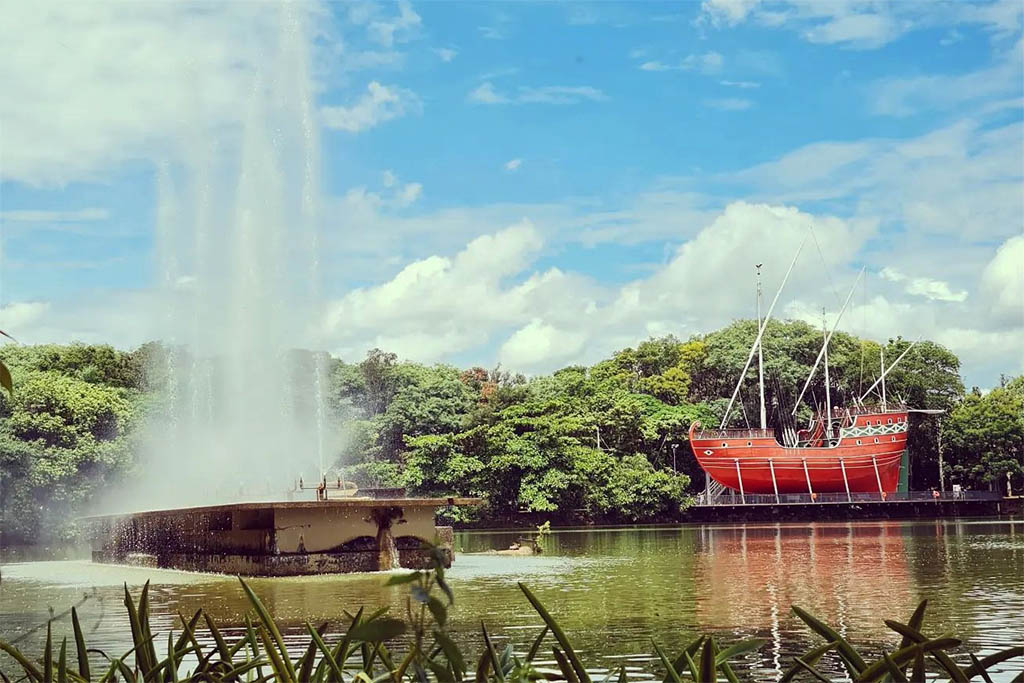 O que fazer em Campinas - Parque Portugal Lagoa do Taquaral