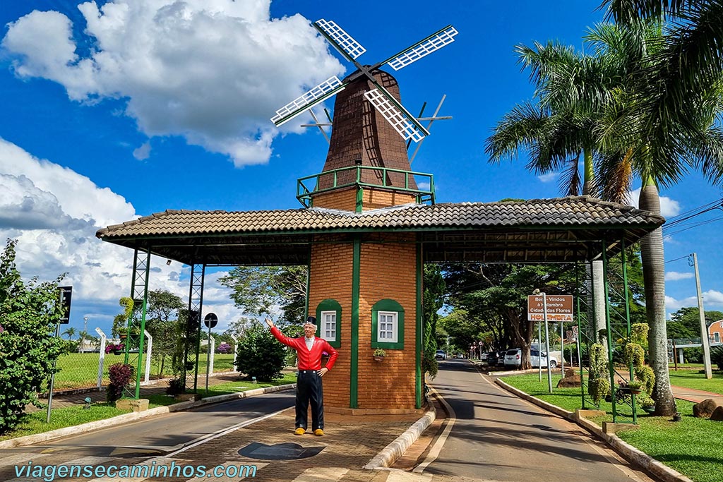 Moinho de vento - Holambra - SP, No fim tu hás de ver que …