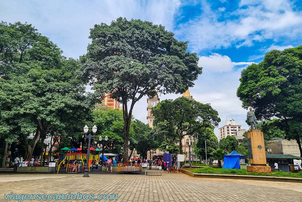 O que fazer em Piracicaba - Praça José Bonifácio