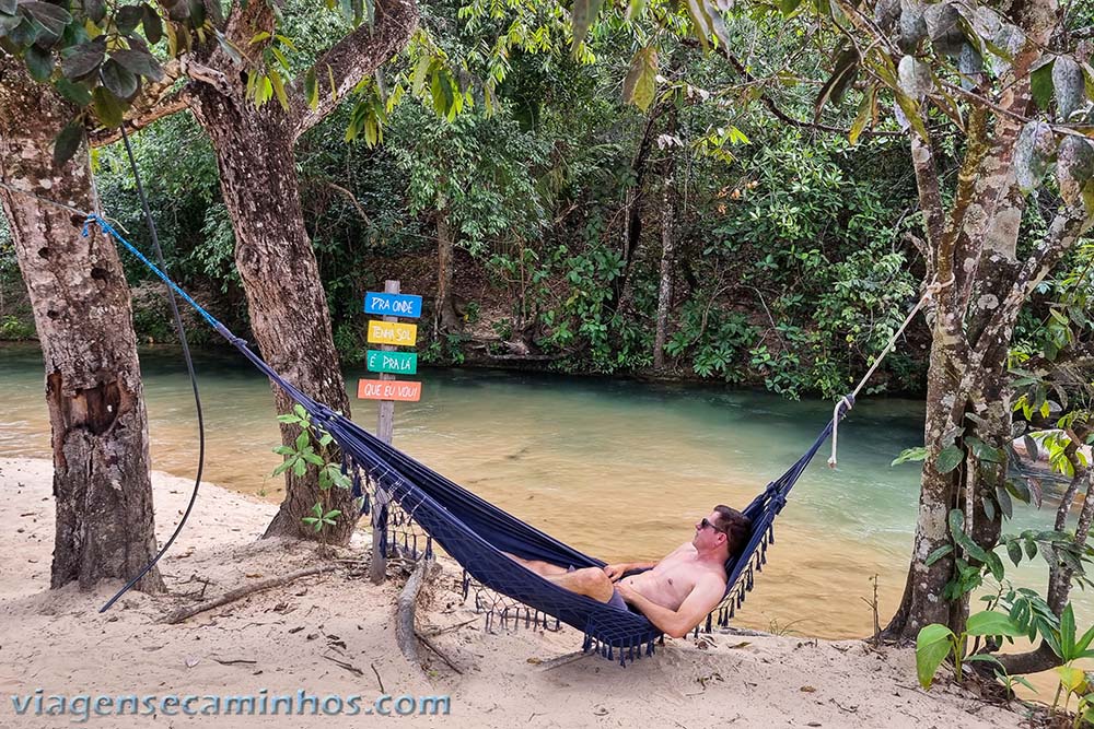 Serras Gerais do Tocantins - Praia do Puçá