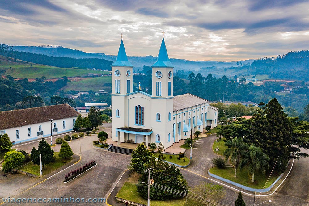 Igreja matriz de Salete SC