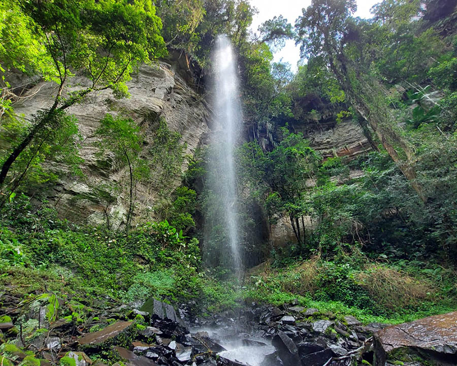 O que fazer em Taió SC - Cachoeira do Sítio Just