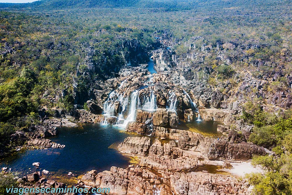 Cachoeira Cariocas - Parque Nacional da Chapada dos Veadeiros