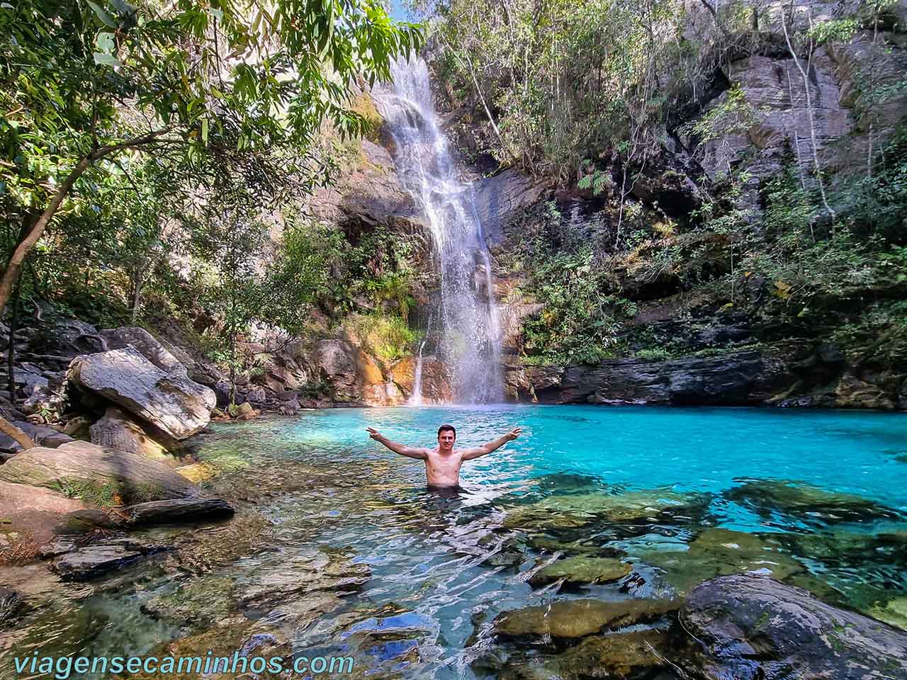 Chapada dos Veadeiros - Cachoeira Santa Bárbara