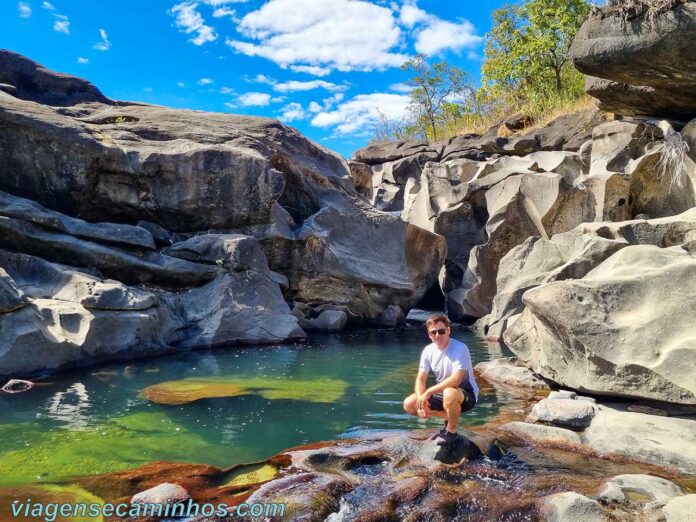 Piscina natural espetacular no Vale da Lua