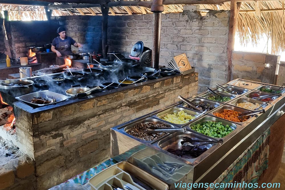 Restaurante no Engenho Kalunga