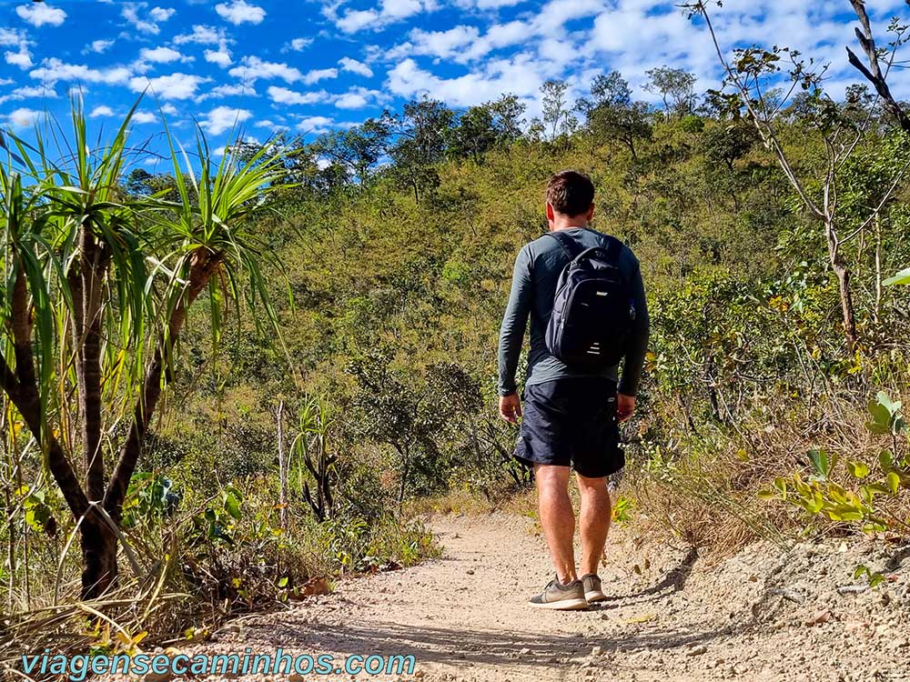 Trilha na Chapada dos Veadeiros