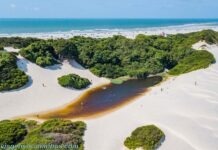 Lago da Coca-Cola em meio ás Dunas do Atalaia - Salinópolis