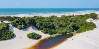 Lago da Coca-Cola em meio ás Dunas do Atalaia - Salinópolis