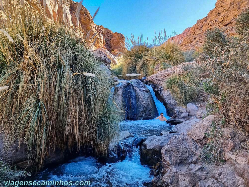 Atacama - Cachoeira no Rio Puritama