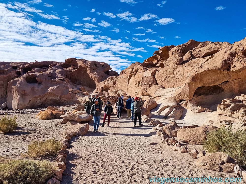 Deserto do Atacama - Petróglifos de Yerbas Buenas